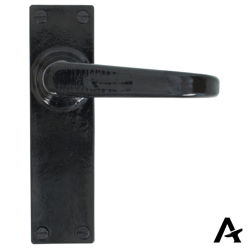 DELUXE LEVER HANDLE LATCH 113x155x53 BLK