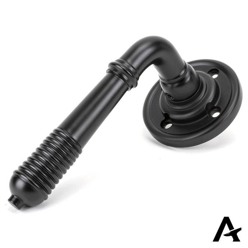 REEDED LEVER HANDLE+ROSE SPR 123x60x70 AGBZ