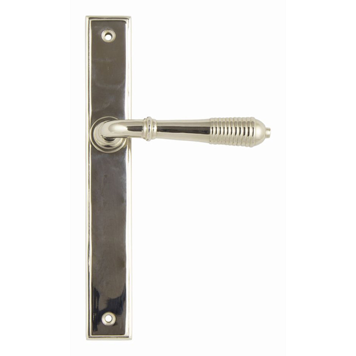 REEDED SLIMLINE LEVER ESPAGNOLETTE LATCH 123x244x70 PNP