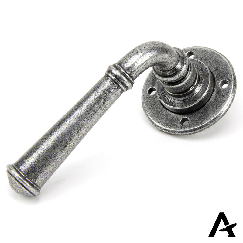 REGENCY LEVER HANDLE+ROSE SPRUNG 120x60x64 PEW