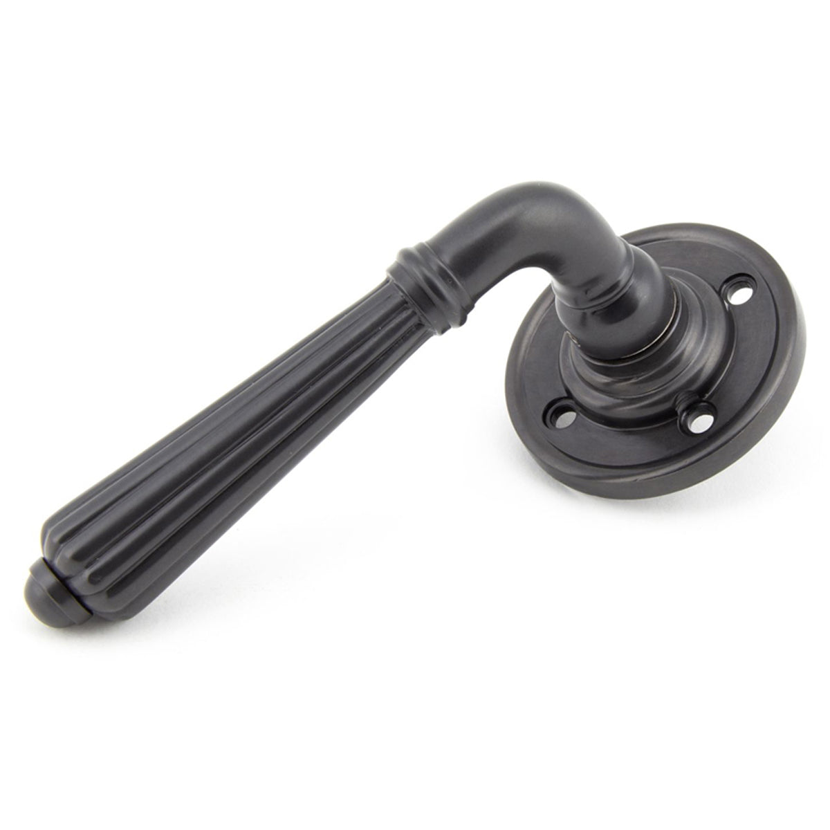 HINTON LEVER HANDLE+PLATE SPRUNG 60x128x70 AGBZ