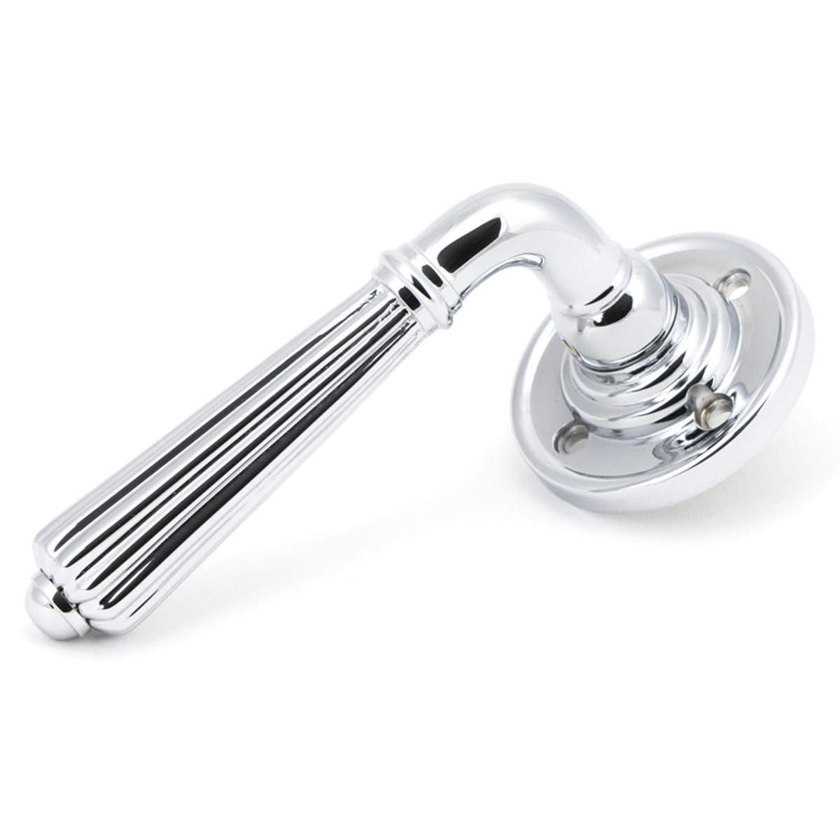 HINTON LEVER HANDLE+PLATE SPRUNG 60x128x70 PCP