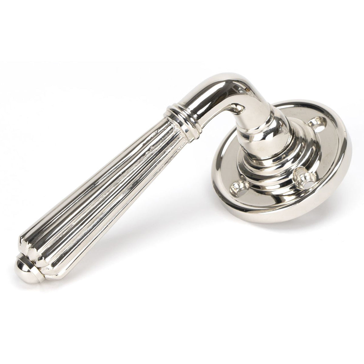 HINTON LEVER HANDLE+PLATE SPRUNG 60x128x70 PNP