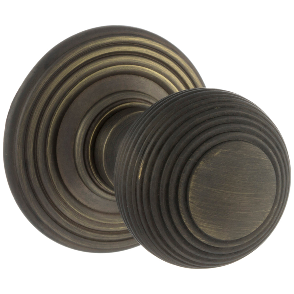 OLD ENGLISH RIPON MORTICE KNOB D50x76 BRZ