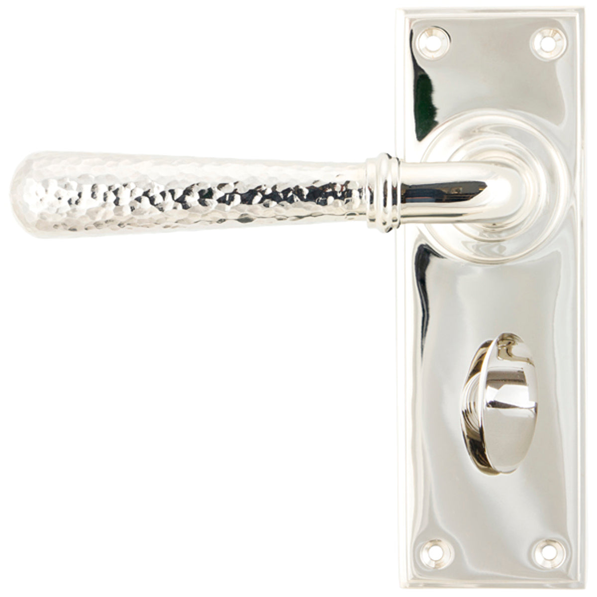 HAMMERED NEWBURY LEVER HANDLE BATH 124x152x70 PNP