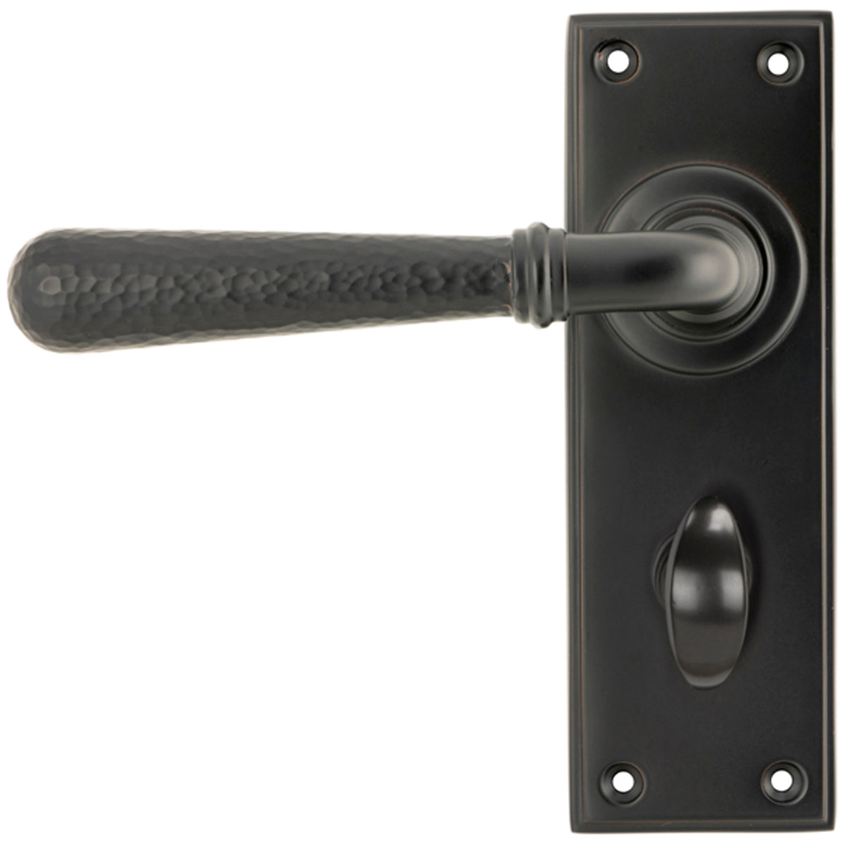 HAMMERED NEWBURY LEVER HANDLE BATH 124x152x70 AGBZ