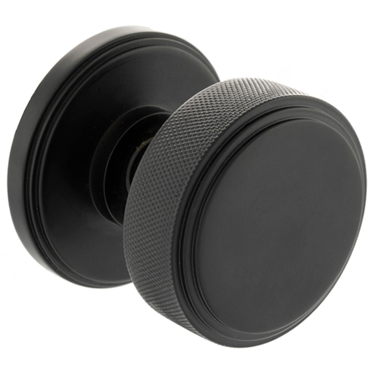 MILLHOUSE HARRISON SOLID KNOB D60x58 BRS/MBK