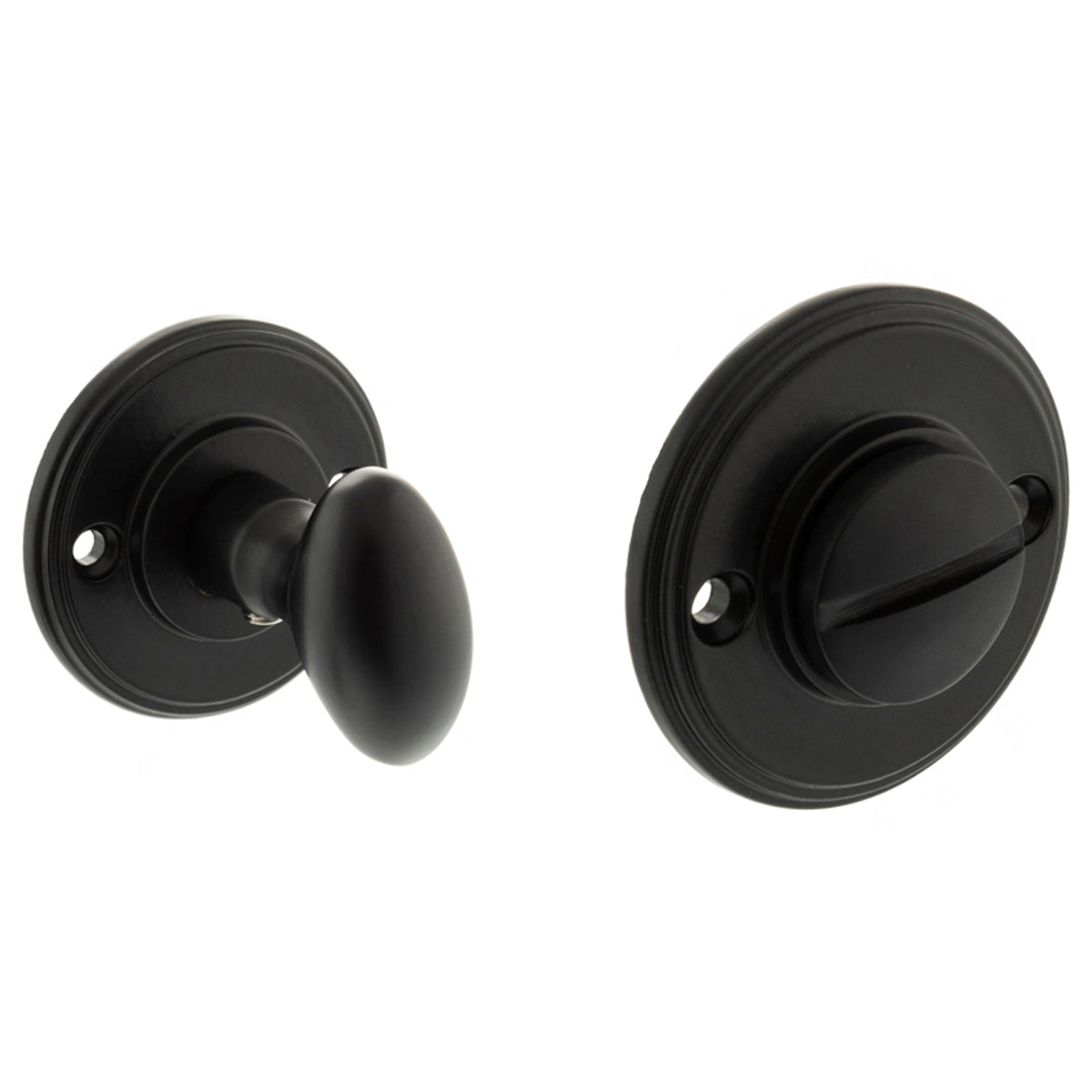 MILLHOUSE SOLID WC TURN+RELEASE OVAL D43x44 BRS/MBK by CHASE ATLANTIC