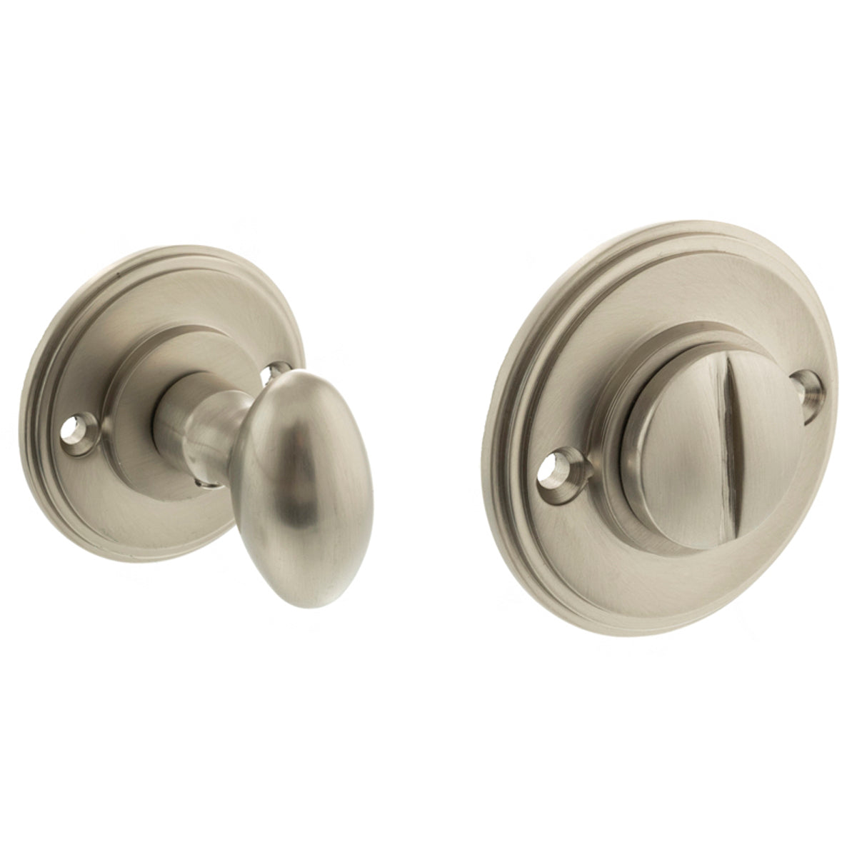 MILLHOUSE SOLID WC TURN+RELEASE OVAL D43x44 BRS/SNP