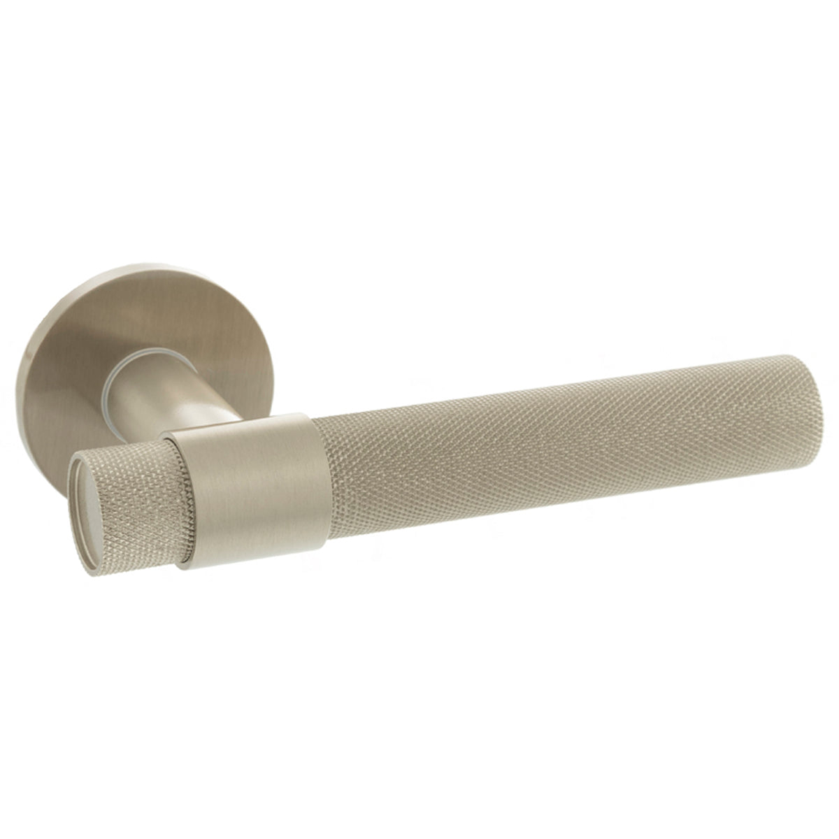 MILLHOUSE FARADAY DESIGNER LEVER HANDLE SLIMLINE D51x140x70 SNP
