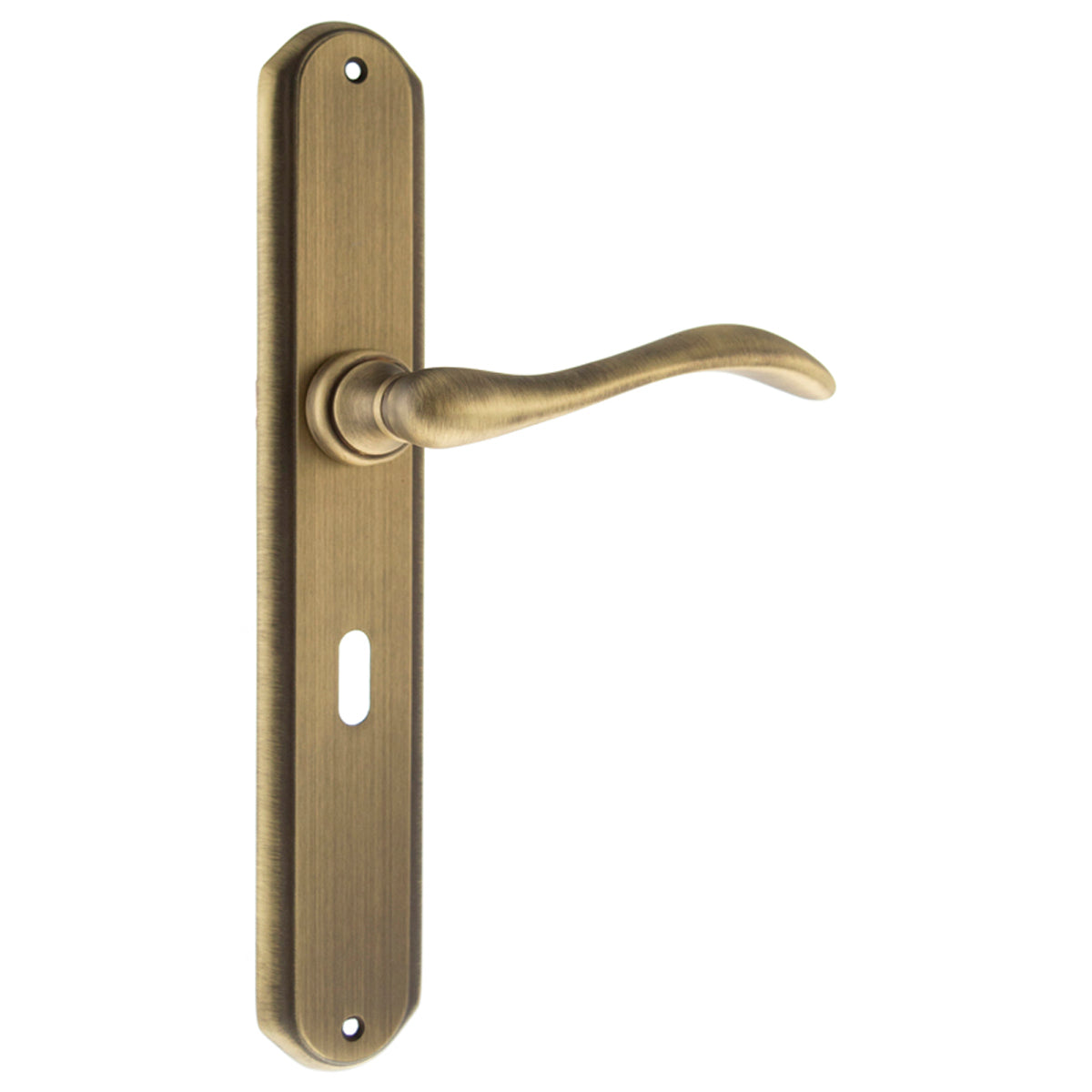 FORME VALENCE LEVER HANDLE KEY 250x45x118 BRS/YBZ