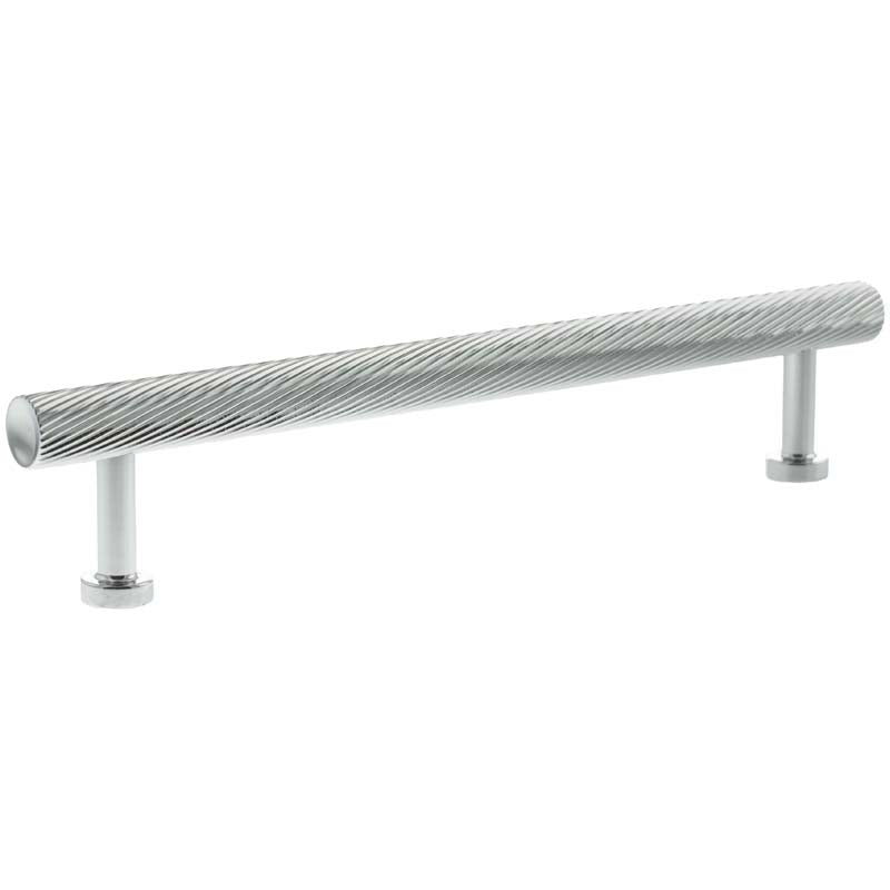 MILLHOUSE PADDINGTON SPIRAL CABINET T-BAR PULL 160HC BRS/PCP