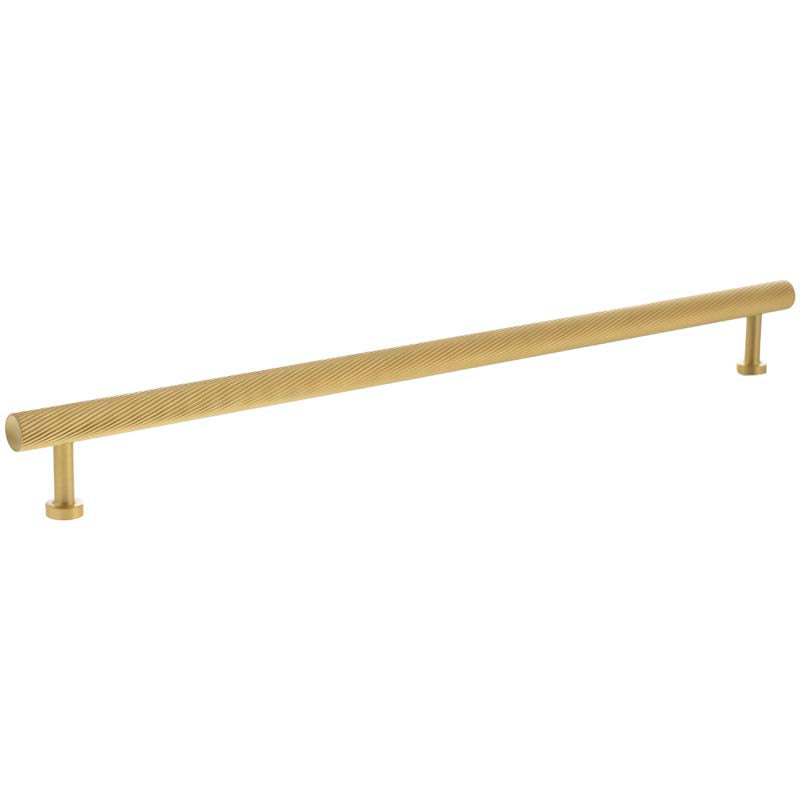 MILLHOUSE PADDINGTON SPIRAL CABINET T-BAR PULL 320HC BRS/SBR