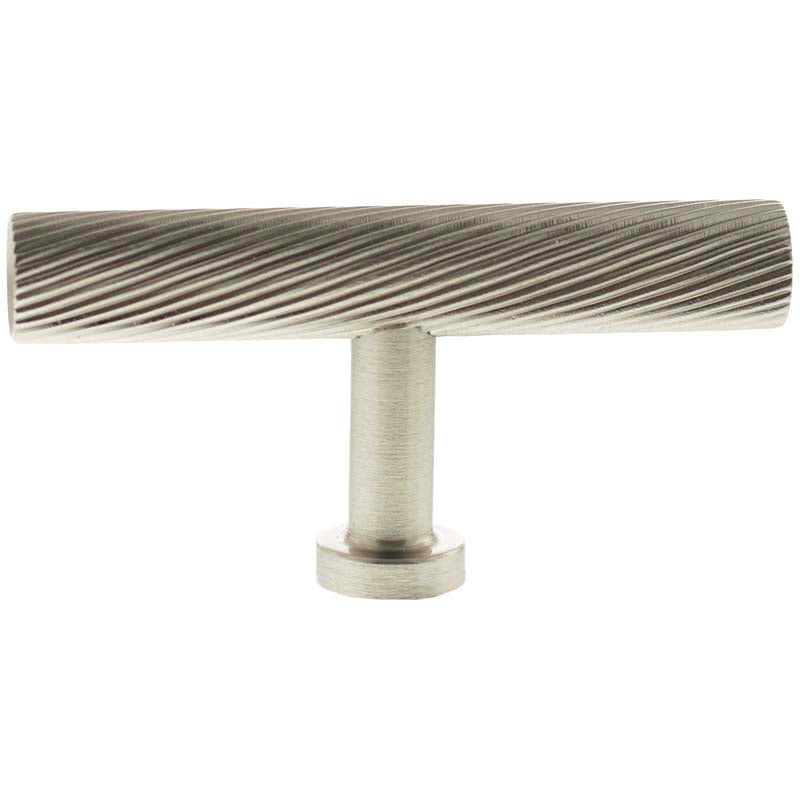 MILLHOUSE PADDINGTON SPIRAL CABINET T-BAR KNOB 75x13x40 BRS/SNP
