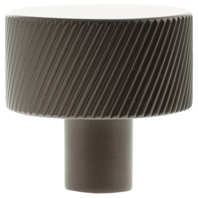 MILLHOUSE PADDINGTON SPIRAL CABINET KNOB ROUND D32x35 BRS/DBZ
