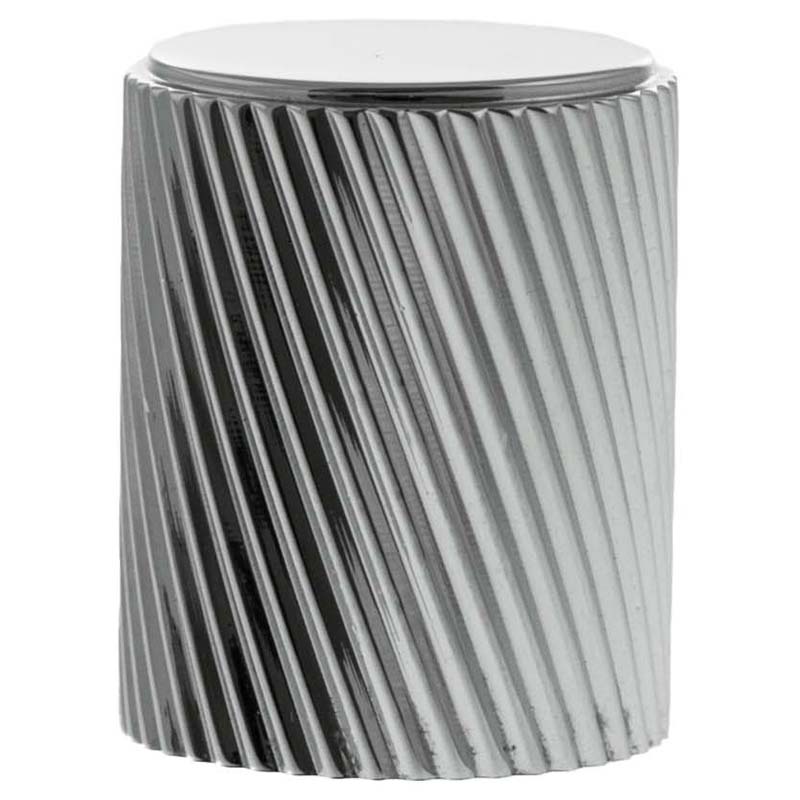 MILLHOUSE PADDINGTON SPIRAL CABINET KNOB CYLINDER D20x25 BRS/PCP