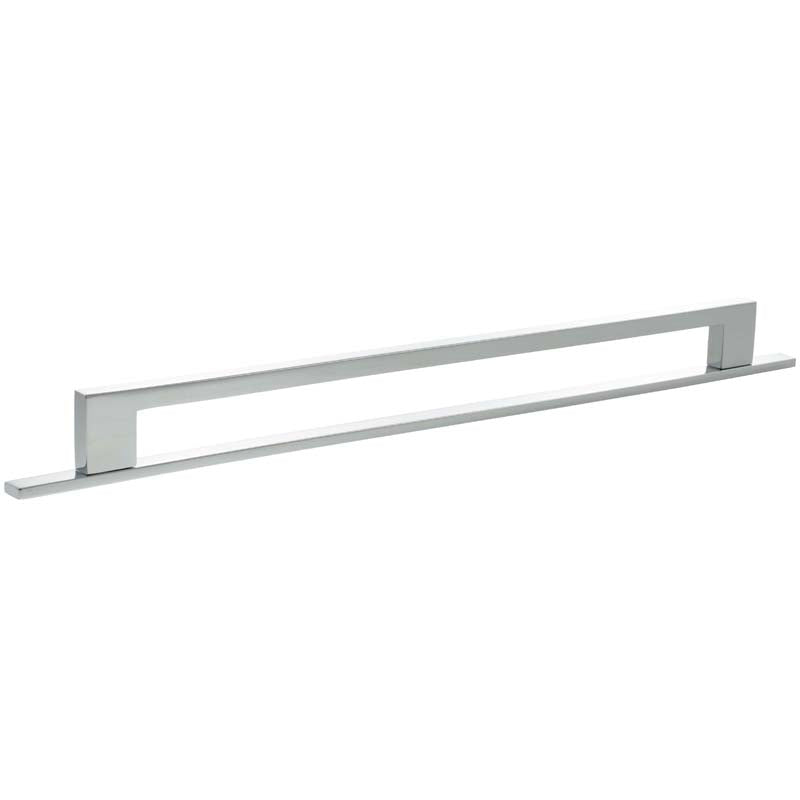 MILLHOUSE EMPIRE SLIM CABINET PULL HANDLE+BACKPLATE 320HC BRS/PCP