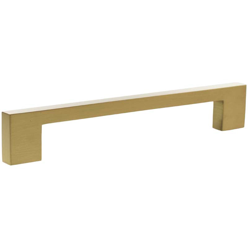 MILLHOUSE EMPIRE SLIM CABINET HANDLE 160HC BRS/SBR by CHASE ATLANTIC