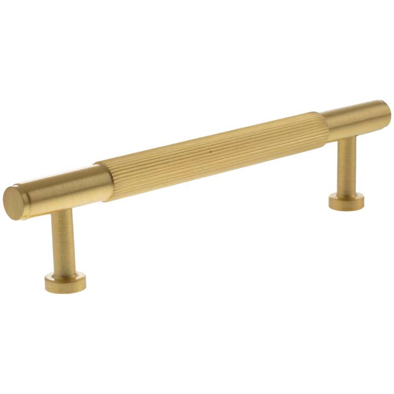 MILLHOUSE BATTERSEA LINEAR CABINET T-BAR PULL 128HC BRS/SBR