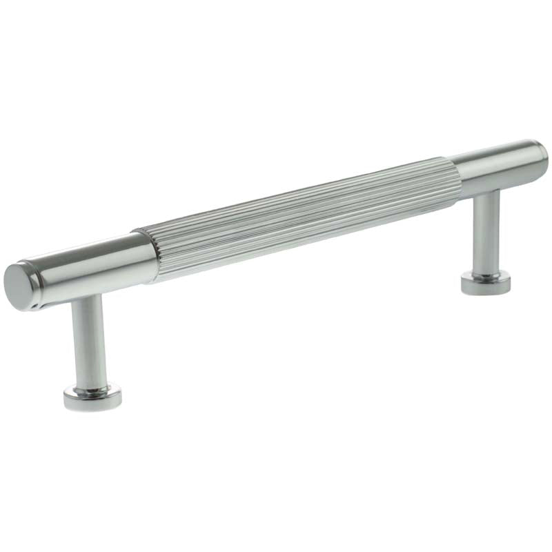MILLHOUSE BATTERSEA LINEAR CABINET T-BAR PULL 128HC BRS/PCP