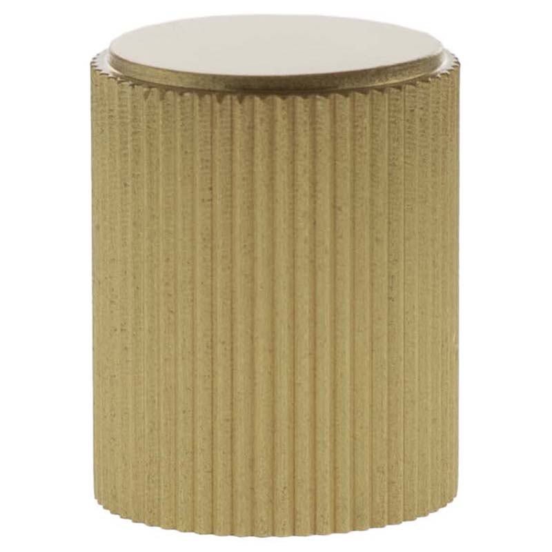 MILLHOUSE BATTERSEA LINEAR CABINET KNOB D20x25 BRS/SBR
