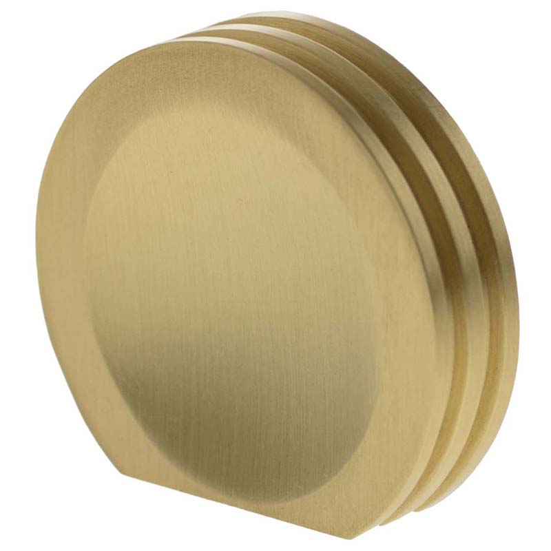 MILLHOUSE BATTERSEA LINEAR CABINET KNOB 38x35x9 BRS/SBR