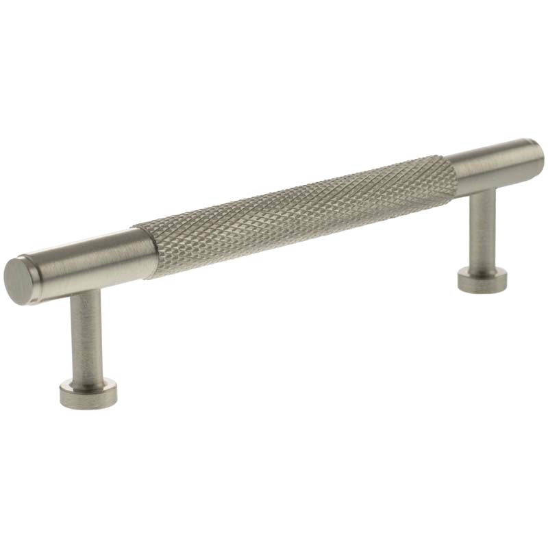 MILLHOUSE EIFFEL KNURLED CABINET T-BAR PULL 128HC BRS/SNP