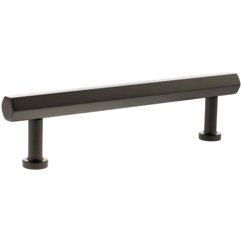 MILLHOUSE PENNINGTON HEXAGONAL CABINET T-BAR PULL 128HC BRS/DBZ
