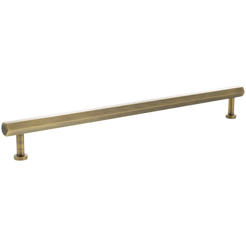 MILLHOUSE PENNINGTON HEXAGONAL CABINET T-BAR PULL 320HC BRS/ABR