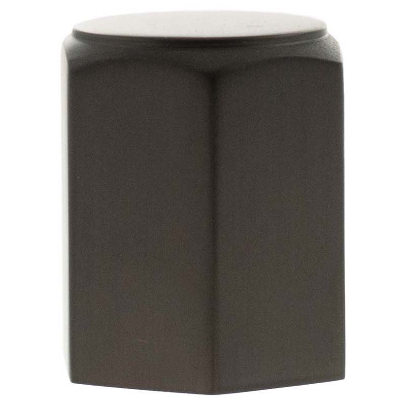 MILLHOUSE PENNINGTON HEXAGONAL CABINET KNOB CYLINDER D20x25 BRS/DBZ