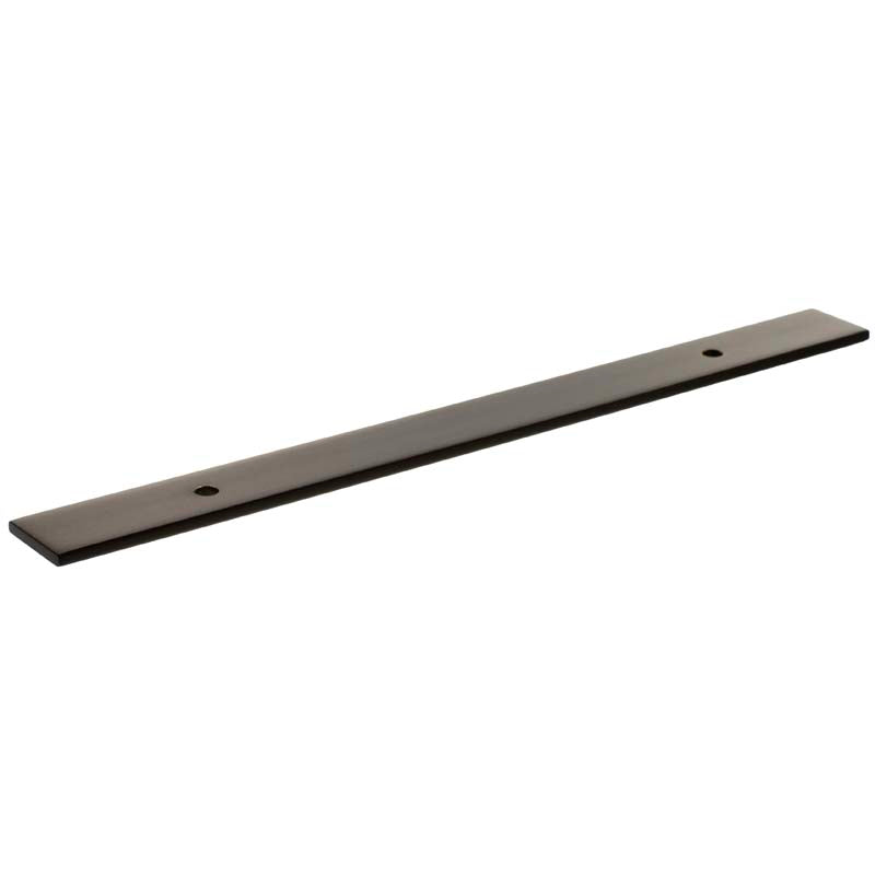 MILLHOUSE CABINET HANDLE BACKPLATE LONG WIDE 128HC BRS/DBZ by CHASE ATLANTIC