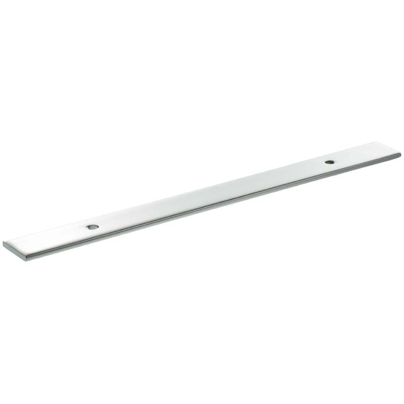 MILLHOUSE CABINET HANDLE BACKPLATE LONG WIDE 128HC BRS/PCP