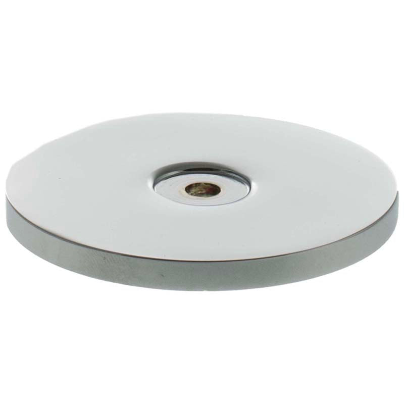 MILLHOUSE CABINET HANDLE BACKPLATE ROUND 50x4 BRS/PCP