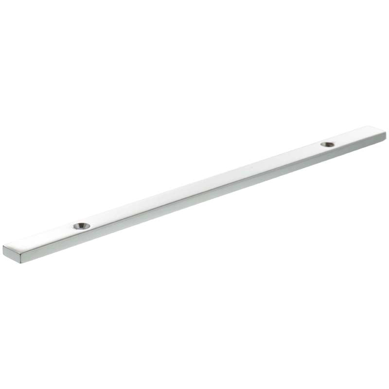 MILLHOUSE CABINET HANDLE BACKPLATE LONG NARROW 160HC BRS/PCP