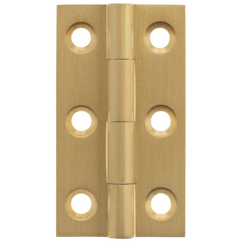 MILLHOUSE CABINET BUTT HINGE 50x28x2 BRS/SBR by CHASE ATLANTIC
