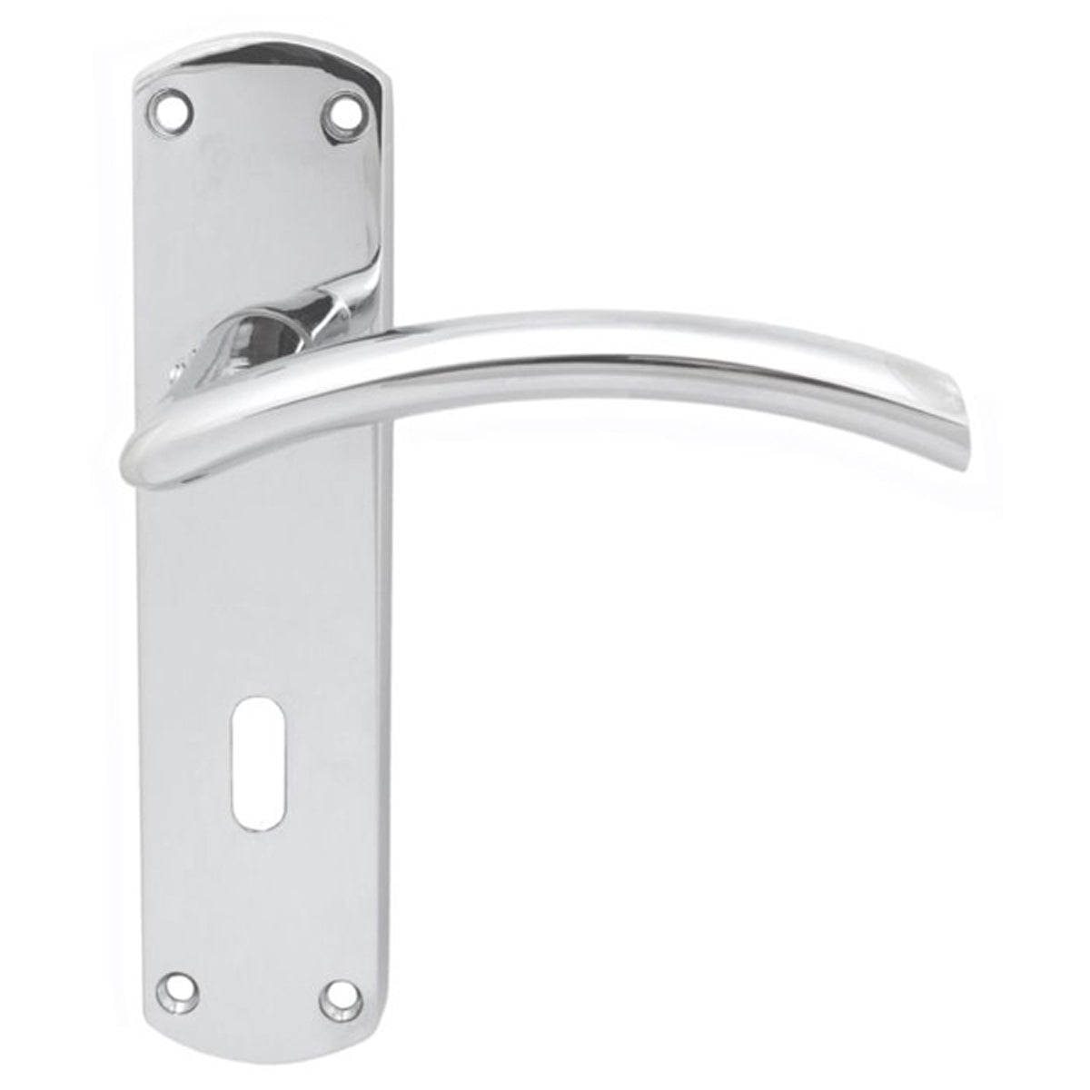 TRES LEVER HANDLE LOCK 170x42 PCP SZC031CP by CARLISLE BRASS