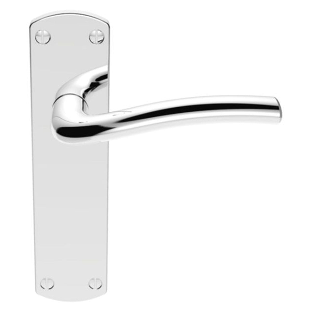 CUATRO LEVER HANDLE LATCH 170x42 PCP SZC042CP by CARLISLE BRASS