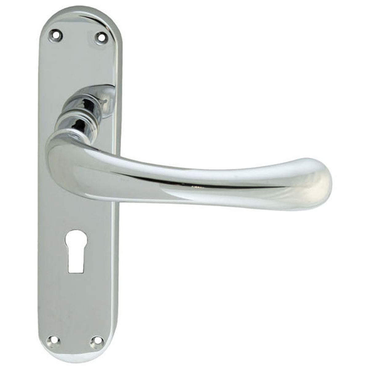 IBRA LEVER HANDLE LOCK 185x40 PCP EL11CP by CARLISLE BRASS
