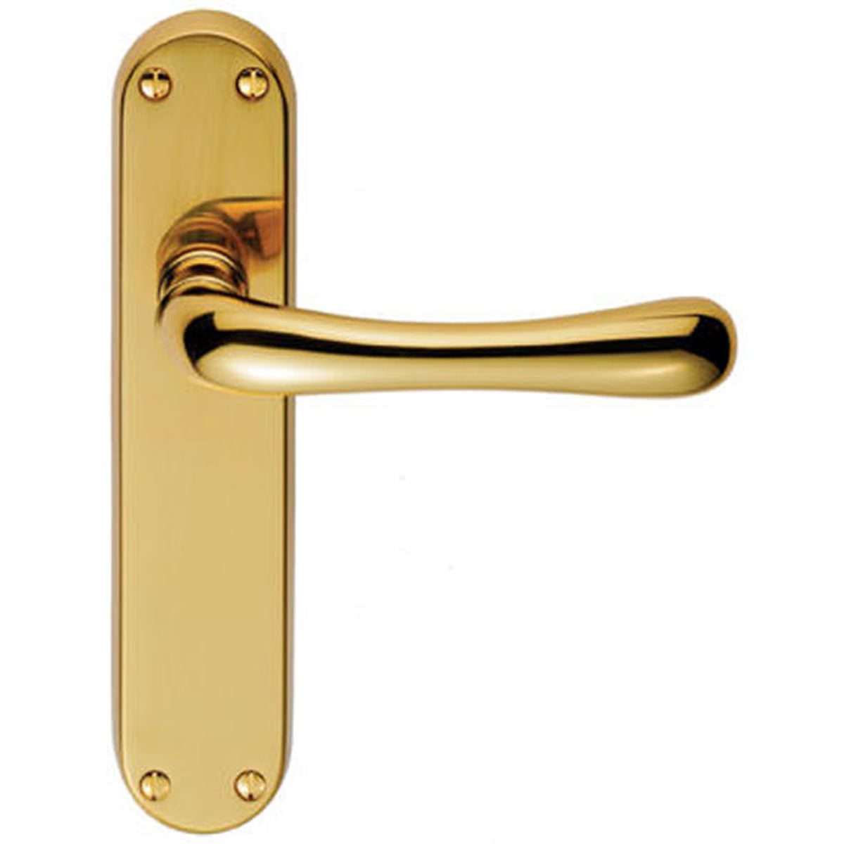 IBRA LEVER HANDLE LATCH 185x40 PBR EL12 by CARLISLE BRASS