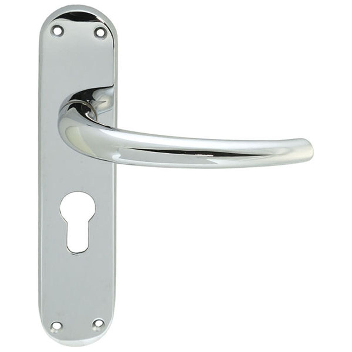 LILLA LEVER HANDLE EURO47.5 185x40 PCP EL31YCP by CARLISLE BRASS