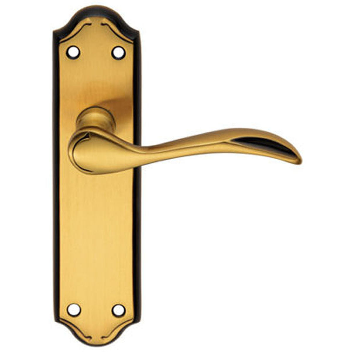 MADRID LEVER HANDLE LATCH 180x45 FBZ DL191FB by CARLISLE BRASS
