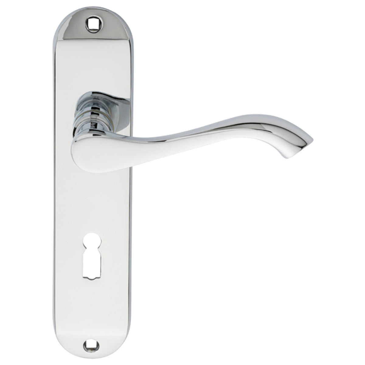 ANDROS LEVER HANDLE LOCK 180x40 PCP DL180CP by CARLISLE BRASS