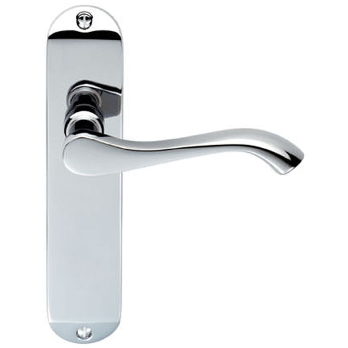 ANDROS LEVER HANDLE LATCH 180x40 PCP DL181CP by CARLISLE BRASS