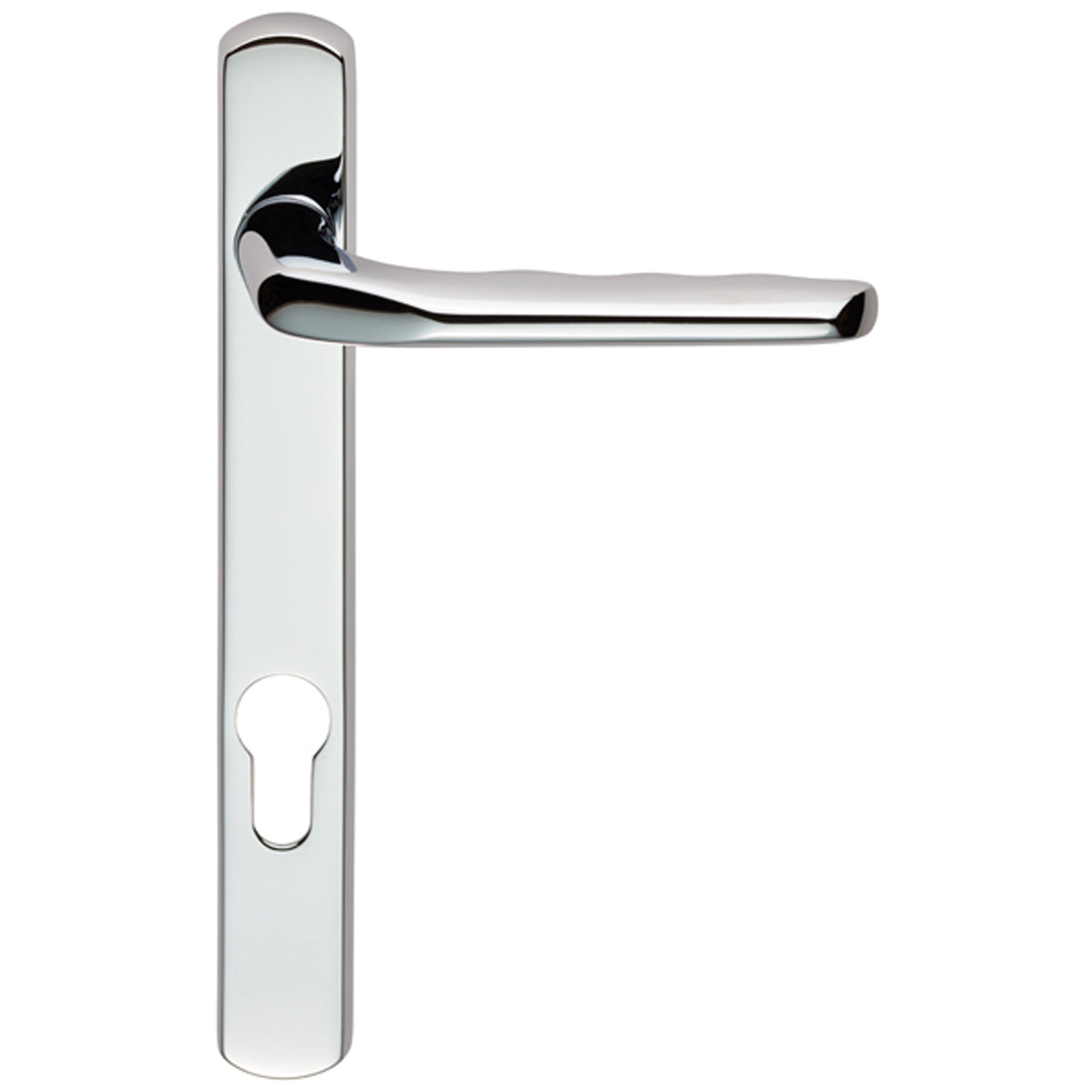 STRAIGHT LEVER HANDLE EURO 124HC PCP M86NP92CP by CARLISLE BRASS