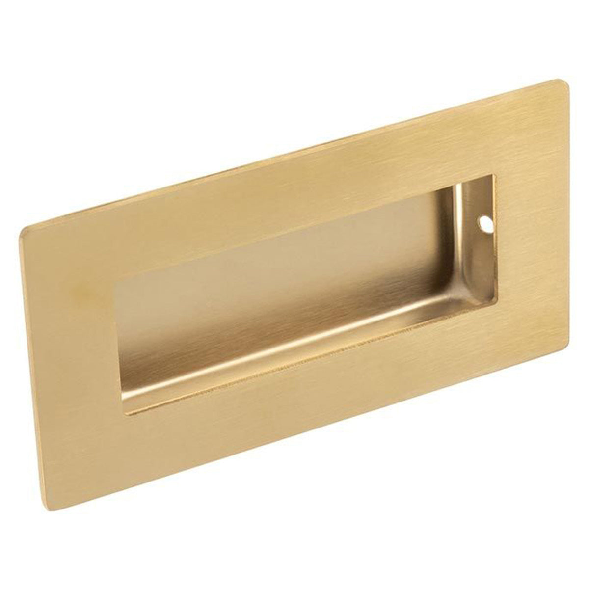 STX FLUSH PHANDLE RECT 102x51 SSB FPH1000SPVD by CARLISLE BRASS
