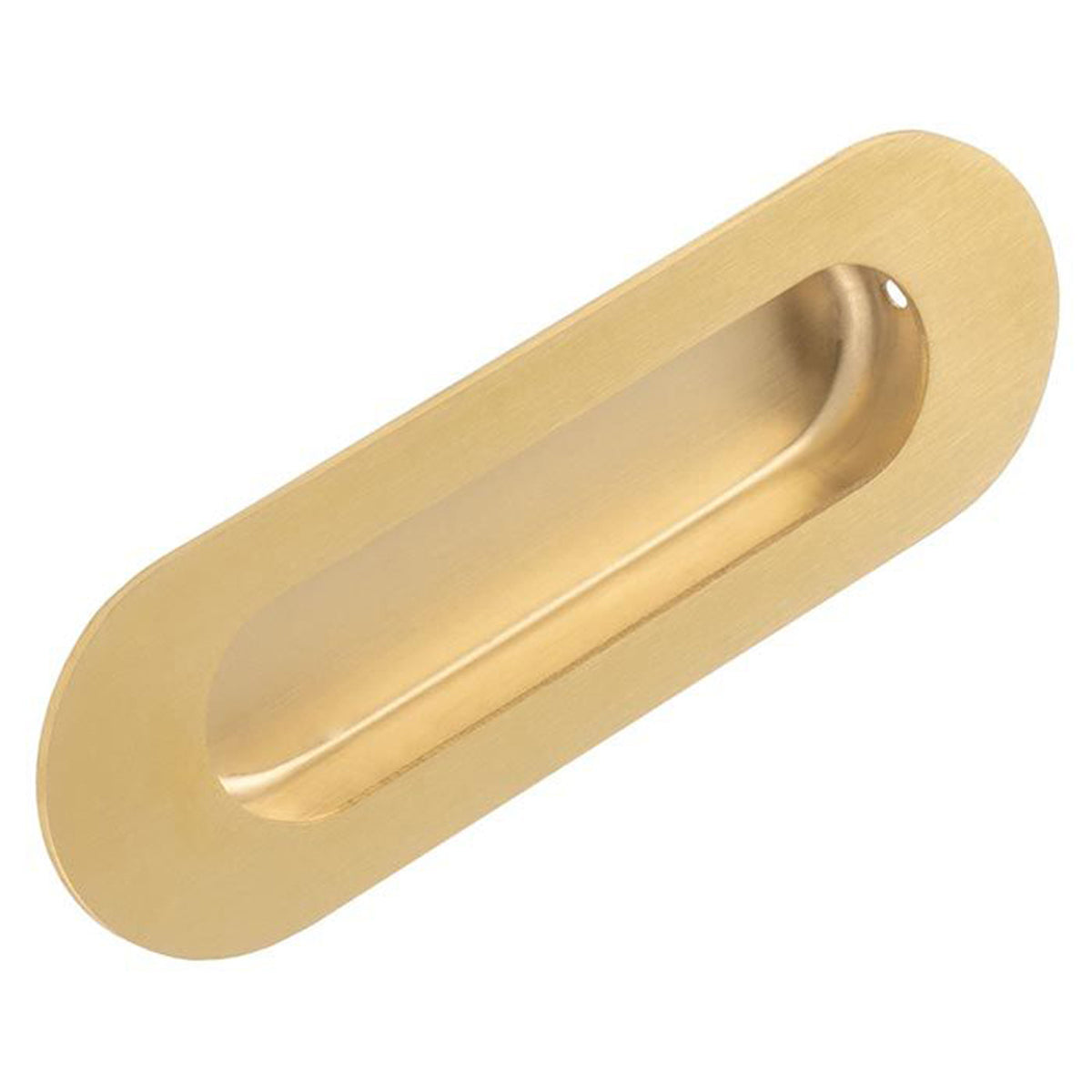 STX FLUSH PHANDLE RAD 120x41 SSB FPH1001SPVD by CARLISLE BRASS