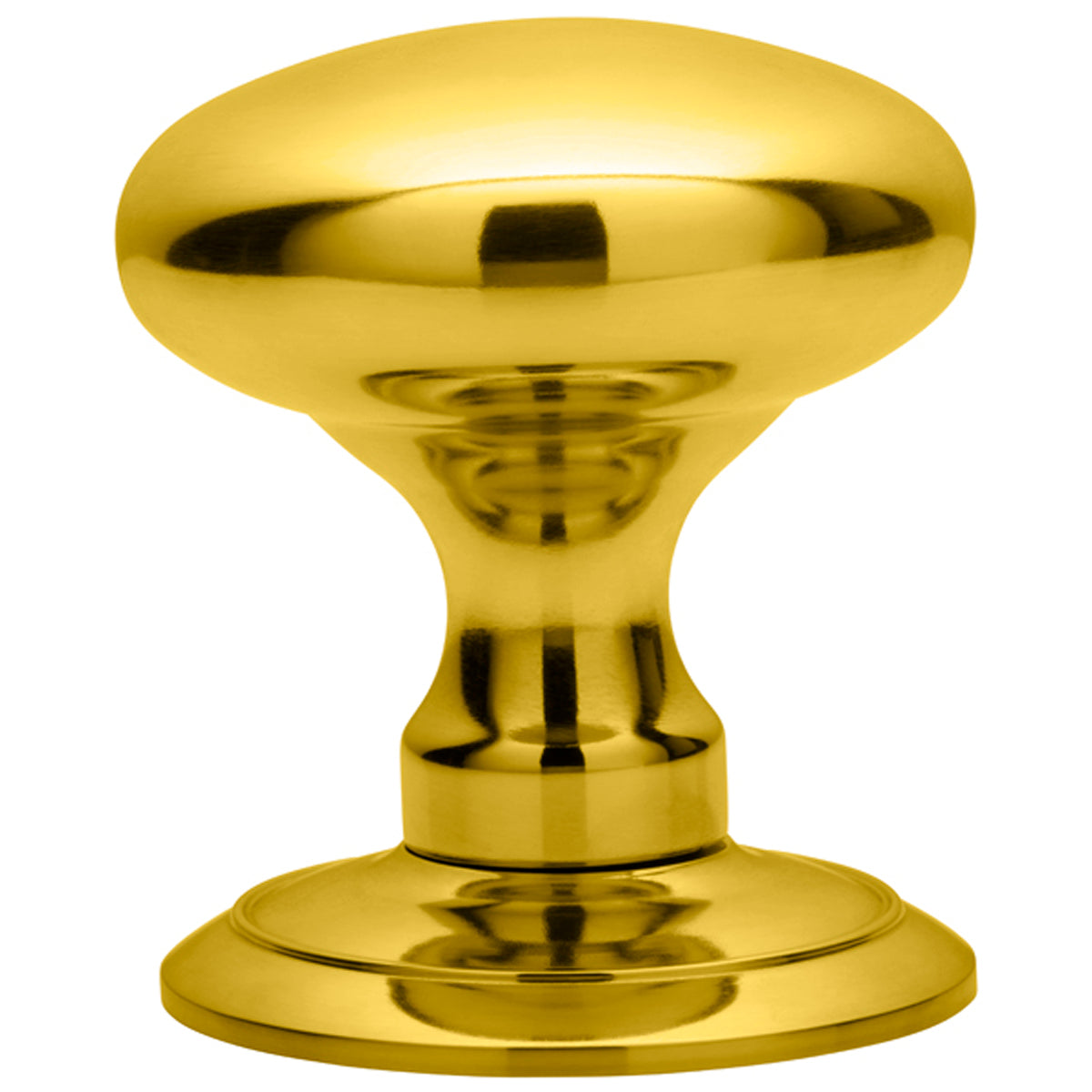 ICE MORTICE KNOB LARGE D65 PBR AC050 by CARLISLE BRASS