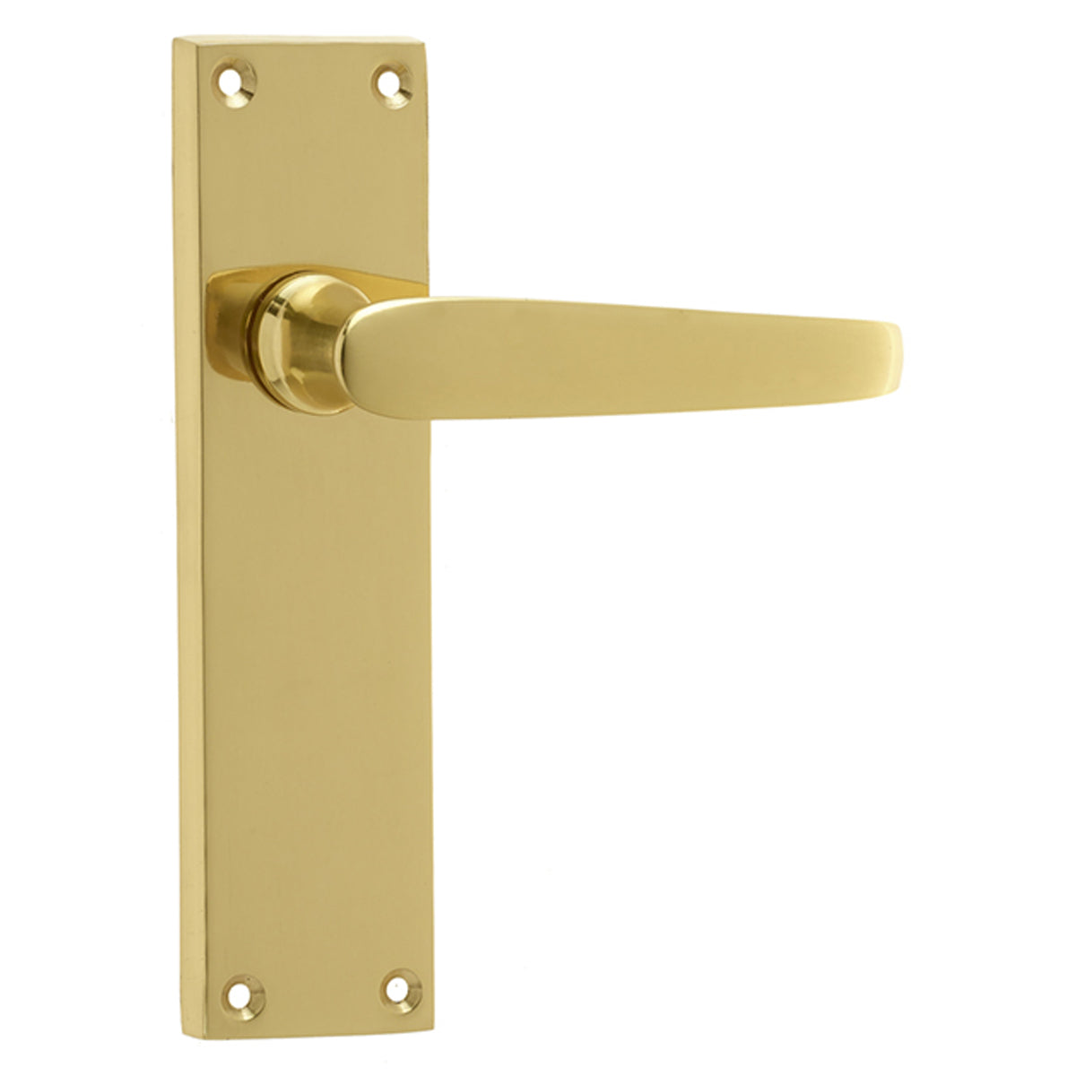 VICTORIAN STRAIGHT LEVER HANDLE LONG LATCH 153x41x103 PBR JV31LPB