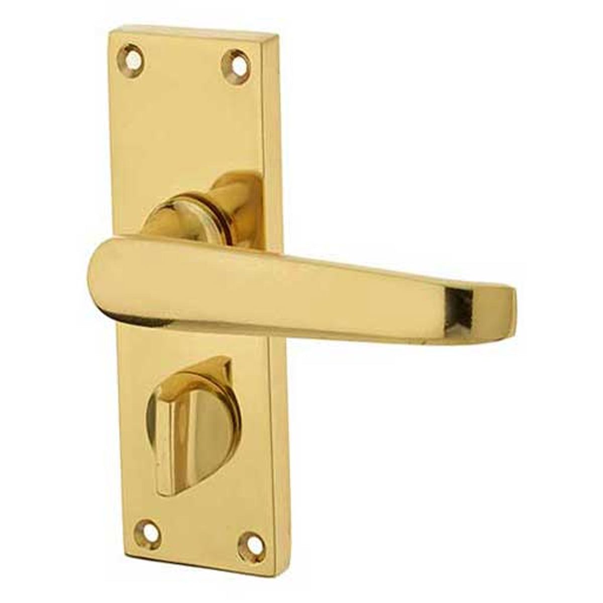 VICTORIAN STRAIGHT LEVER HANDLE PRIVACY 118x41x103 PBR JV31PRPB