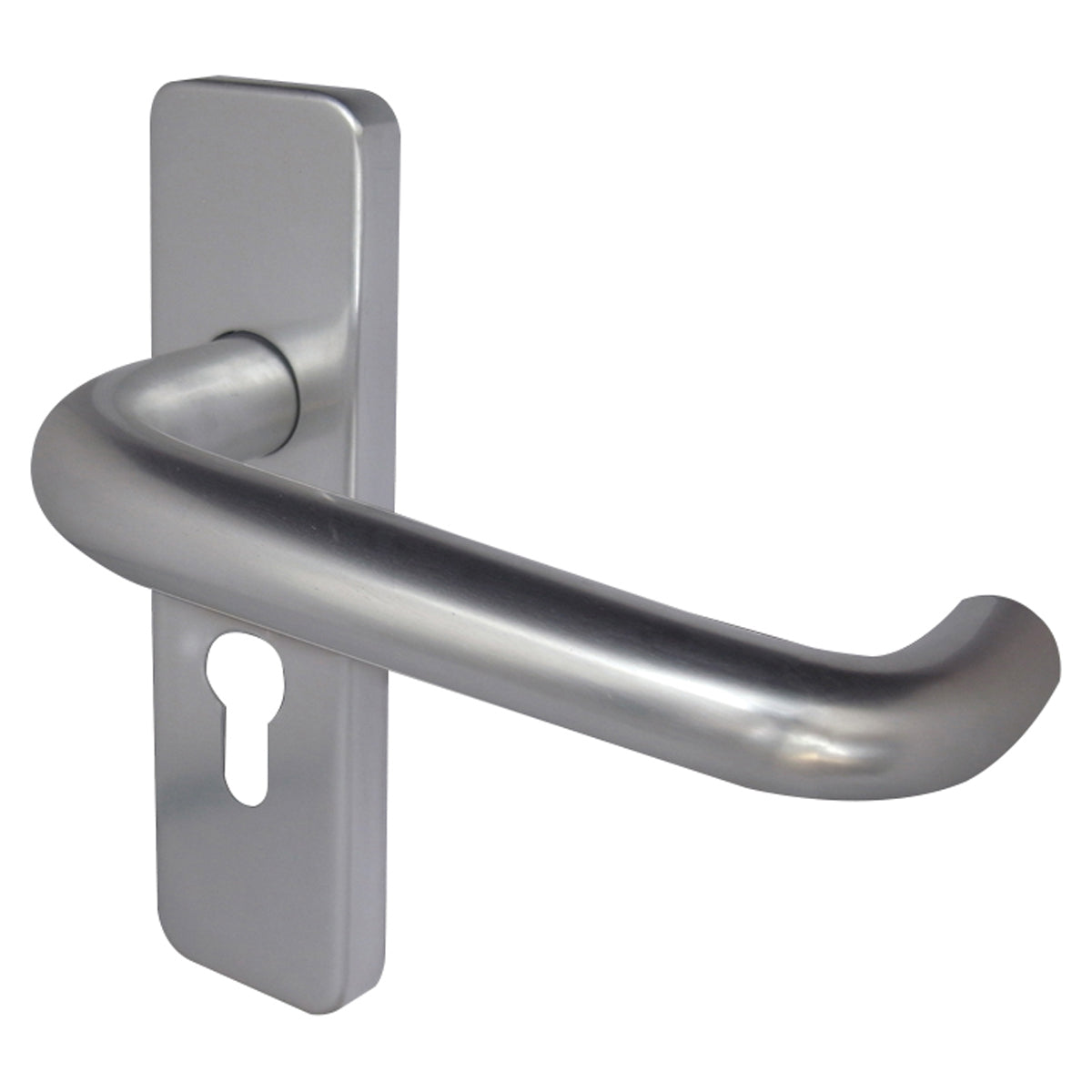 ROUND BAR LEVER HANDLE EURO 153x41x133 SAA J4675B